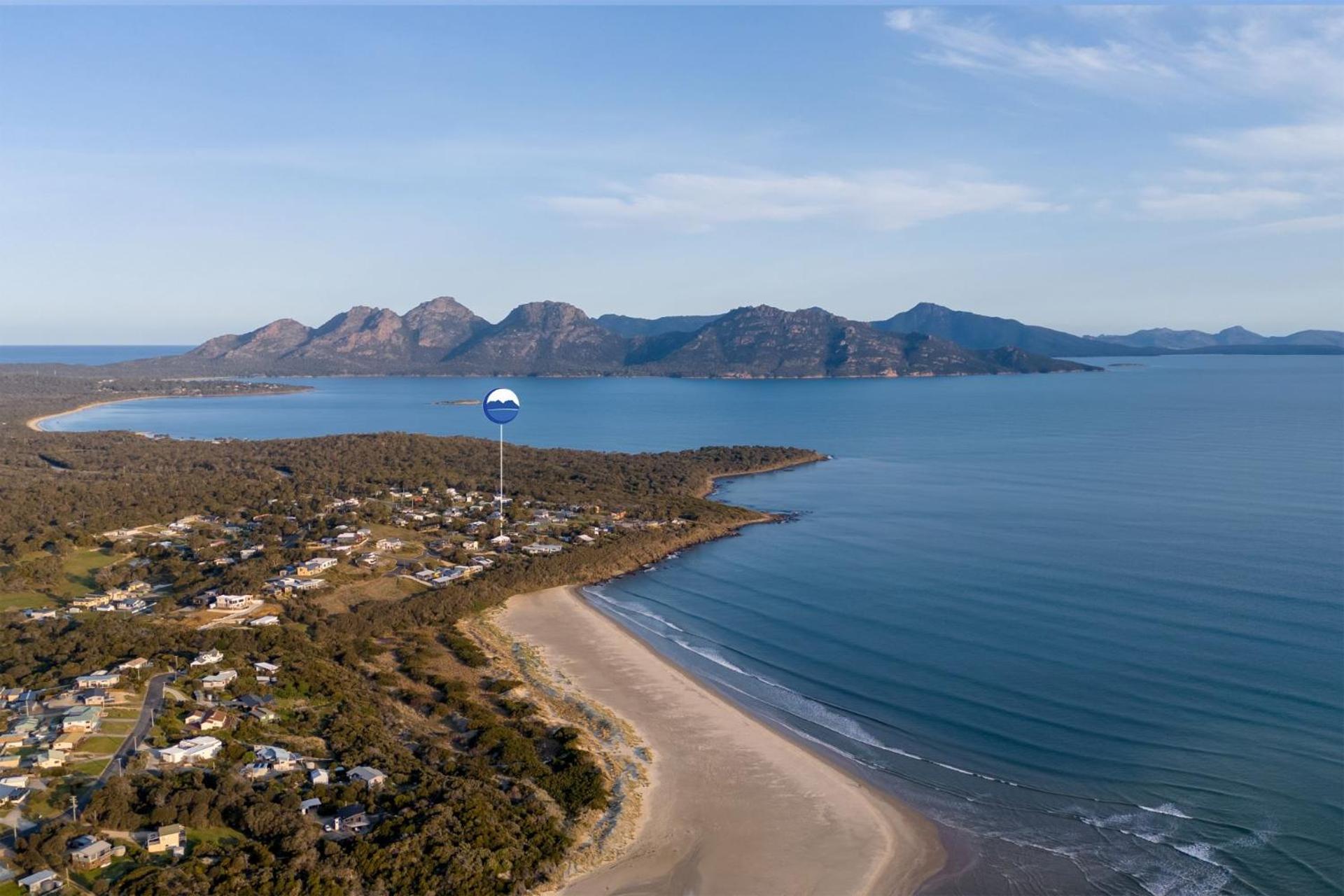Waterline Holiday Home Coles Bay Eksteriør bilde
